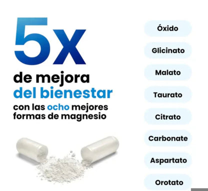 💪 Empieza hoy con Magnesium Complex y siente la diferencia desde la primera cápsula