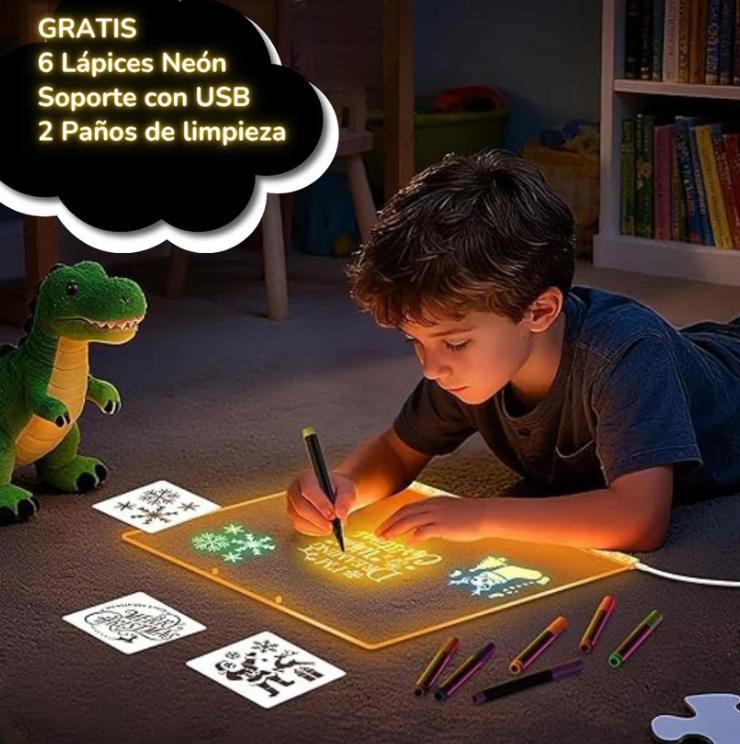 PIZARRA LED LUMINOSA