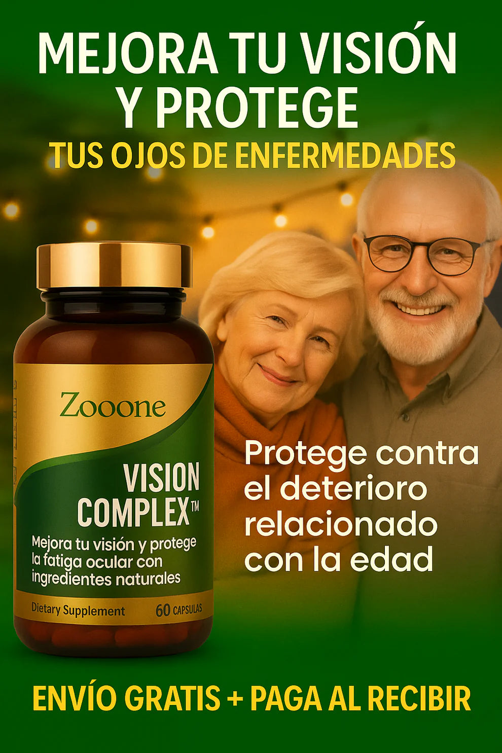 Zooone™ l Nutrición ocular diaria para ver nítido y sin cansancio - 100% Natural