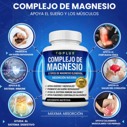 💪 Empieza hoy con Magnesium Complex y siente la diferencia desde la primera cápsula