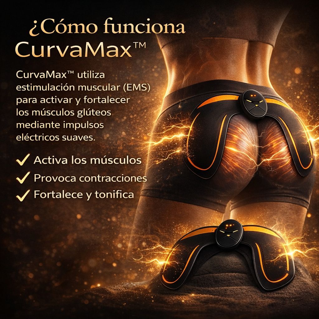 CURVAMAX™ — CREA GLÚTEOS FIRMES SIN HORAS DE GIMNASIO