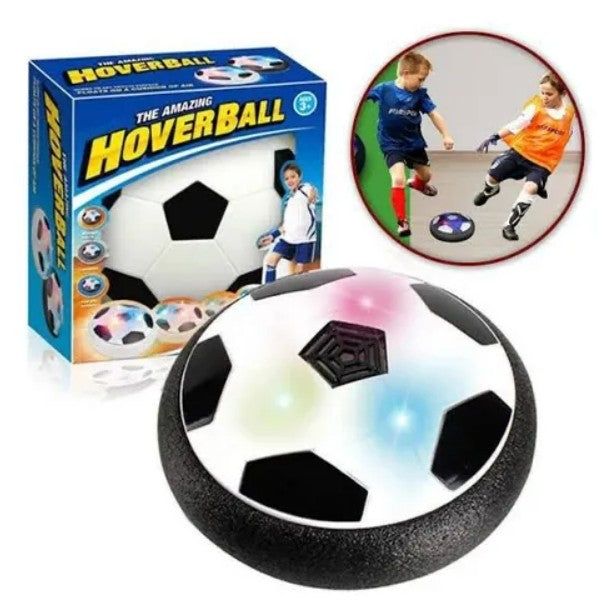 HoverBall Pelota Flotante con Luces LED – ¡Juega fútbol dentro de casa sin romper nada! 💥