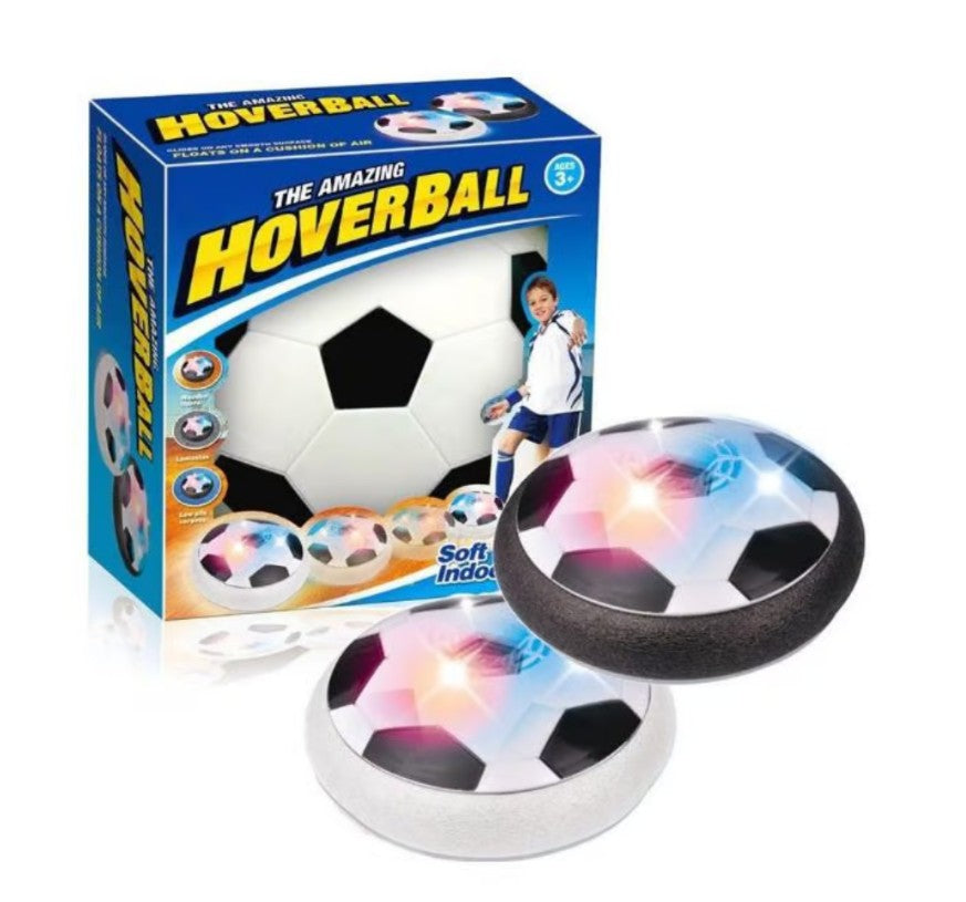 HoverBall Pelota Flotante con Luces LED – ¡Juega fútbol dentro de casa sin romper nada! 💥