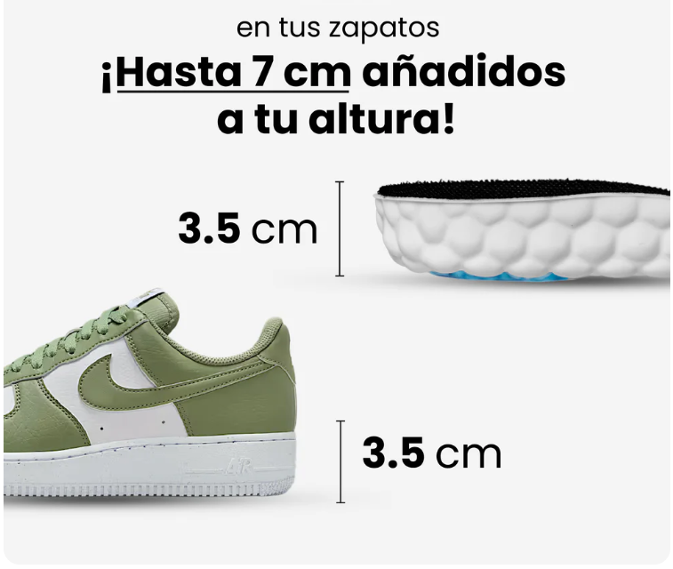 ALTURA MAX ™  Más altura. Más seguridad. Sin que se note