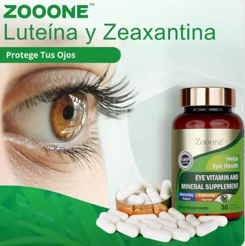 Zooone™ l Nutrición ocular diaria para ver nítido y sin cansancio - 100% Natural